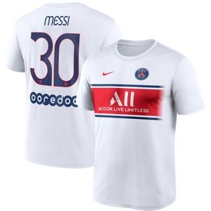 Nike Lionel Messi Paris Saint-Germain PSG #30 Fan Jersey T-Shirt XL Sealed